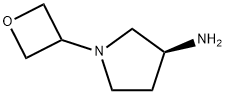 (3S)-1-(3-oxetanyl)-3-PyrrolidinaMine Struktur