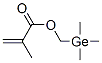 Methacryloxymethyltrimethylgermane Struktur