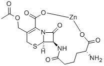 CEPHALOSPORIN C ZINC SALT Struktur