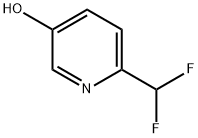 6-(difluoroMethyl)pyridin-3-ol Struktur