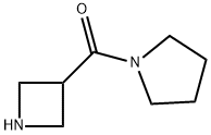 Azetidin-3-yl(pyrrolidin-1-yl)Methanone Struktur