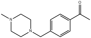 1-[4-(4-METHYL-PIPERAZIN-1-YLMETHYL)-PHENYL]-ETHANONE Struktur