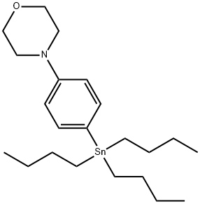 4-(4-Tributylstannylphenyl)morpholine Struktur