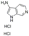 Pyrrolo[2,3-c]pyridine-3-ylamine dihydrochloride Struktur