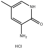 3-Amino-5-methylpyridin-2-ol hydrochloride Struktur