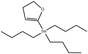 Tributyl(4,5-dihydrofuran-2-yl)tin Struktur