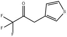 1,1,1-TRIFLUORO-3-THIOPHEN-3-YL-PROPAN-2-ONE Struktur