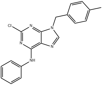 6-amino-2-chloropurine Struktur