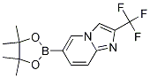 IMidazo[1,2-a]pyridine, 6-(4,4,5,5-tetraMethyl-1,3,2-dioxaborolan-2-yl)-2-(trifluoroMethyl)- Struktur