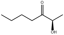 3-Heptanone, 2-hydroxy-, (R)- (9CI) Struktur