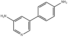 5-(4-aMinophenyl)pyridin-3-aMine Struktur