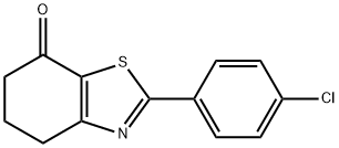 2-(4-氯苯基)-5,6-二氫苯并[D]噻唑-7(4H)-酮, 1258650-40-6, 結(jié)構(gòu)式