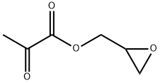 Propanoic acid, 2-oxo-, oxiranylmethyl ester (9CI) Struktur