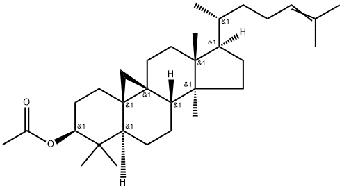 CYCLOARTENOL ACETATE Struktur