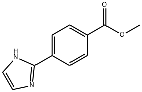 4-(1H-IMIDAZOL-2-YL)-BENZOIC ACID METHYL ESTER Struktur