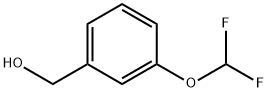 3-(DIFLUOROMETHOXY)BENZYL ALCOHOL Struktur