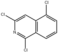 1,3,5-TRICHLOROISOQUINOLINE Struktur