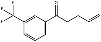 1-[3-(TrifluoroMethyl)phenyl]pent-4-en-1-one Struktur