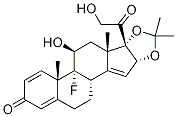 14,15-Dehydro Triamcinolone Acetonide Struktur