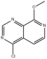 4-chloro-8-Methoxypyrido[3,4-d]pyriMidine Struktur