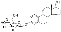 17β-Estradiol-d3 3-β-D-Glucuronide Struktur