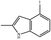 4-iodo-2-Methyl-1H-indole Struktur