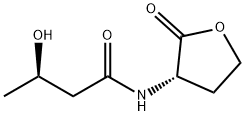 N-(3-hydroxybutanoyl)homoserine lactone Struktur