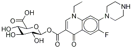 Norfloxacin-acyl-β-glucuronide Struktur