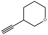 3-ethynyltetrahydro-2H-pyran Struktur