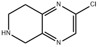 2-Chloro-5,6,7,8-tetrahydro-pyrido[3,4-b]pyrazine Struktur