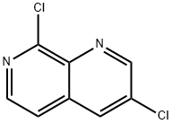 3,8-Dichloro-[1,7]naphthyridine Struktur