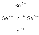 indium selenide Struktur