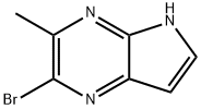 2-BroMo-3-Methyl-5H-pyrrolo[2,3-b]pyrazine Struktur