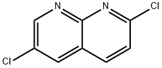 2,6-Dichloro-1,8-naphthyridine Struktur