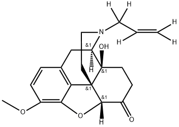 Naloxone-d5 3-Methyl Ether Struktur