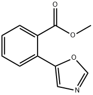 Methyl 2-(5-Oxazolyl)benzoate Struktur