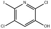 2,5-Dichloro-6-iodopyridin-3-ol Struktur