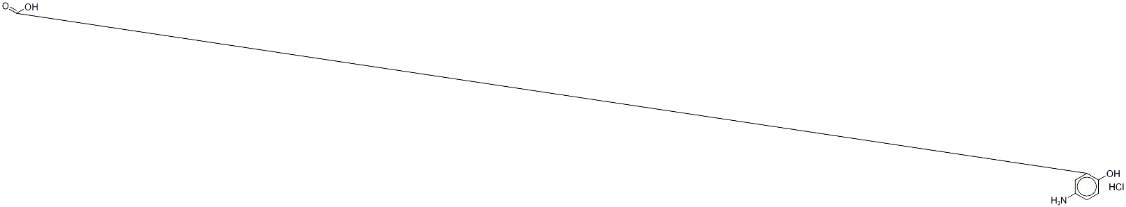 Mesalazine-13C6 Hydrochloride Struktur