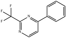 4-phenyl-2-(trifluoroMethyl)pyriMidine Struktur