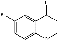 5-Bromo-2-methoxybenzodifluoride Struktur