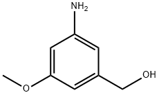 (3-aMino-5-Methoxyphenyl)Methanol Struktur