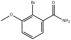 2-broMo-3-MethoxybenzaMide Struktur