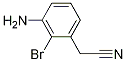 3-AMINO-2-BROMOPHENYLACETONITRILE Struktur