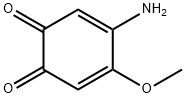 3,5-Cyclohexadiene-1,2-dione,  4-amino-5-methoxy- Struktur