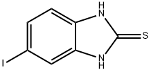 5-IODO-1,3-DIHYDRO-2H-BENZIMIDAZOL-2-THIONE Struktur