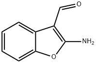 3-Benzofurancarboxaldehyde,  2-amino- Struktur