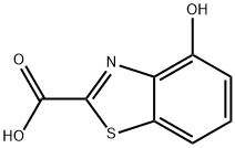 4-Hydroxybenzothiazole-2-carboxylic acid Struktur