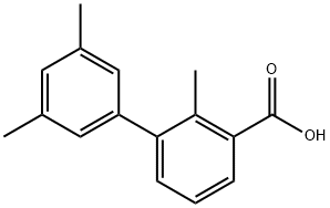 3-(3,5-DiMethylphenyl)-2-Methylbenzoic acid Struktur