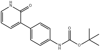 3-(4-BOC-Aminophenyl)-2-hydroxypyridine Struktur