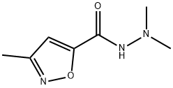 5-Isoxazolecarboxylicacid,3-methyl-,2,2-dimethylhydrazide(9CI) Struktur